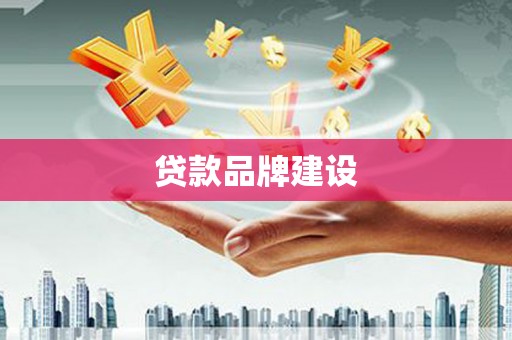 恩平贷款品牌建设
