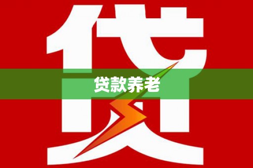 恩平贷款养老